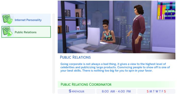 Sims 4 Carreer Cheats